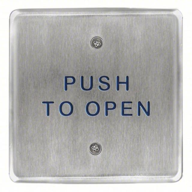 Square Push Plate