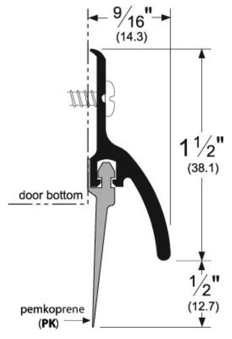 Door Bottom Sweep