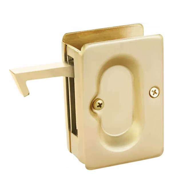 Rectangular Pocket Door Lock