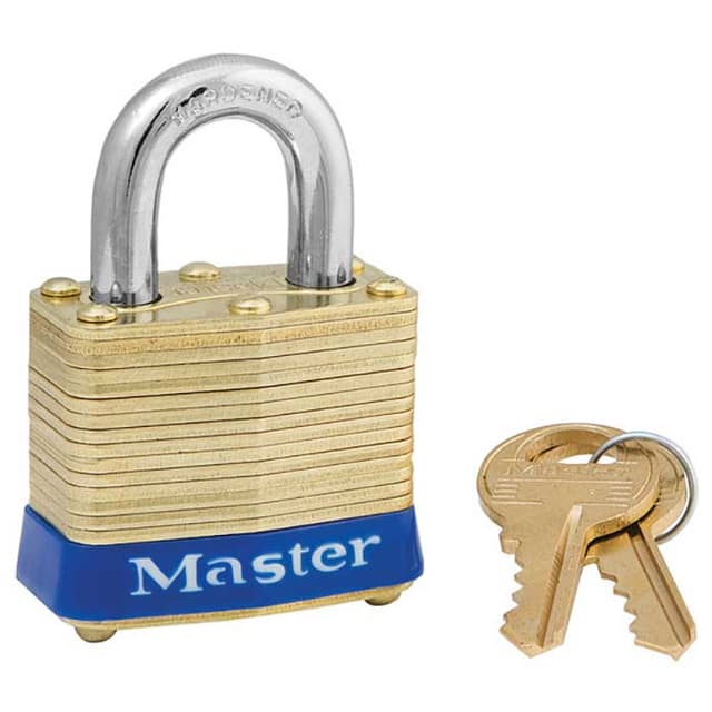 Laminated Brass Padlock