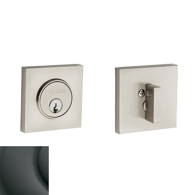 Estate Contemporary Square Deadbolt, 2-1/8" Door Prep
