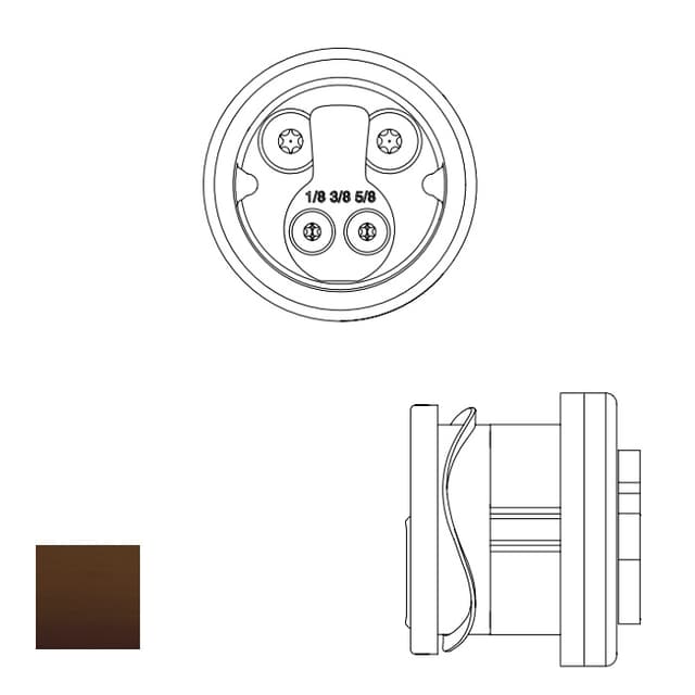 1-3/8" Mortise Cylinder C Keyway