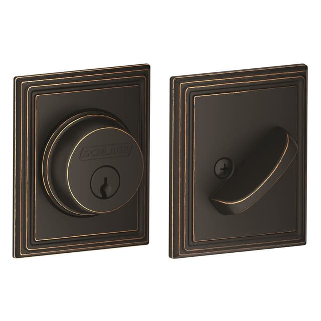 B60 Deadbolt with Addison Trim