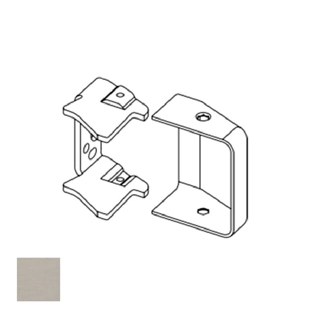 80 Series Metal End Cap Kit
