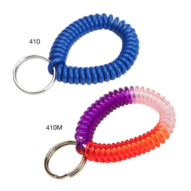 Wrist Coil Key Rings