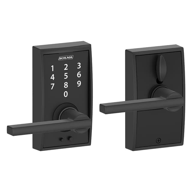 FE695 Keyless Touchscreen Lever with Century Trim and Latitude Lever