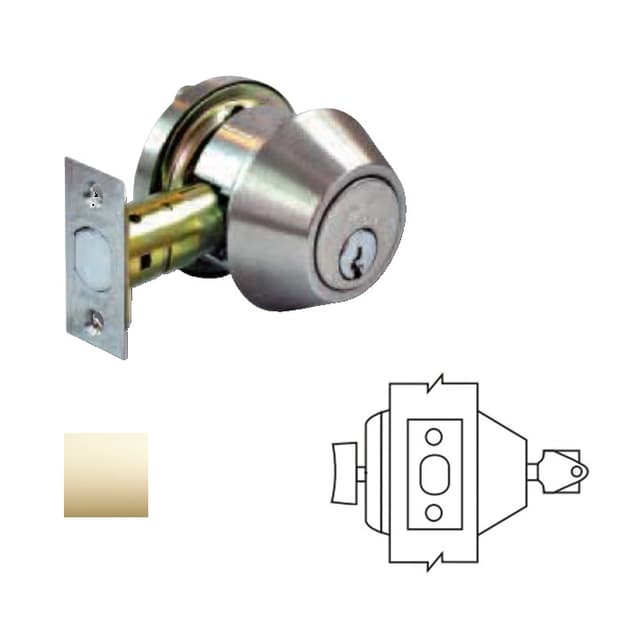 DBX Series Grade 2 Deadbolt With IC Prep