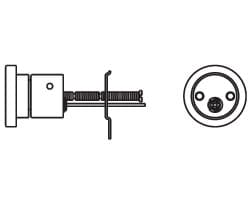 FSIC Rim Cylinder Housing - Less Core