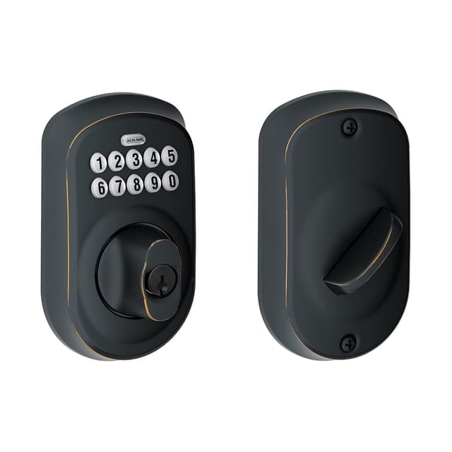 BE365 Plymouth Electronic Keypad Deadbolt