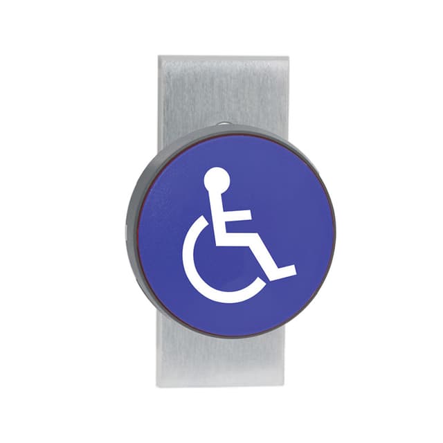 625BLH-NS-DP Heavy Duty Pushbutton - Narrow Stile