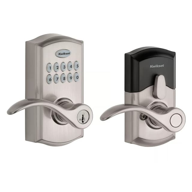SmartCode Pembroke Entrance Lever- SmartKey