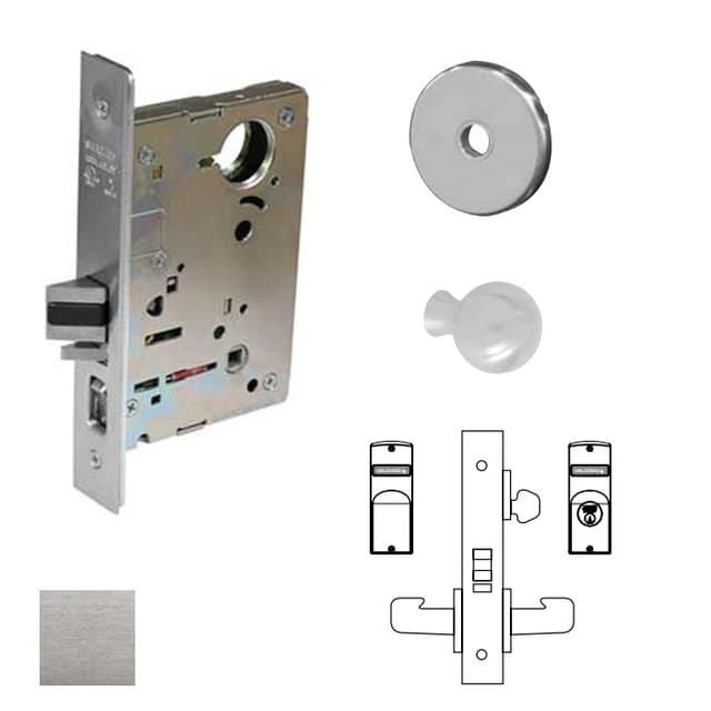 7837 Mortise Classroom Knob Lockset