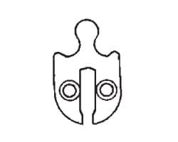 Mortise Cylinder Cam, Schlage L