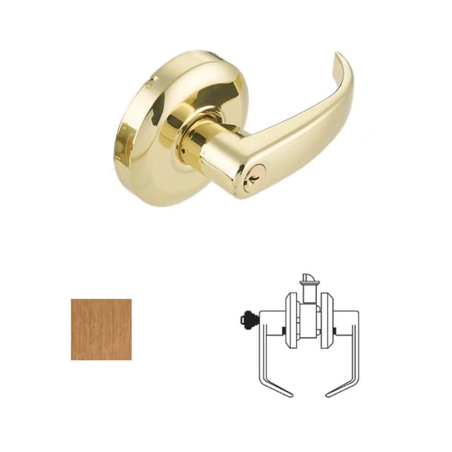 Grade 2 Storeroom Lever Lockset