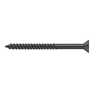 #10 X 2-1/2" Hinge Wood Screw, Steel