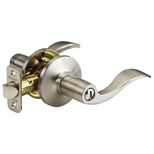 Wave Lever Privacy Lockset