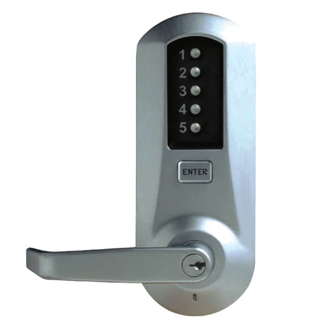 5000 Series Mechanical Pushbutton Cylindrical Lever Lock