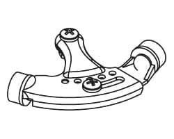 Residential Hinge Pin Stop