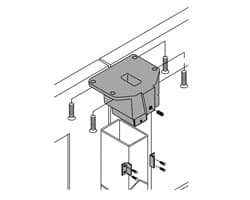 F1330-8 Fire-Rated Steel Mullion