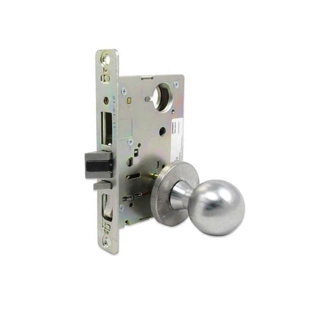 7845 Mortise Dormitory or Exit Knob Lockset
