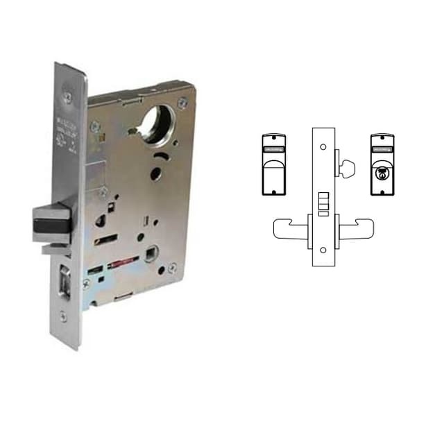 8200 Series 8237 Classroom Lockset Body