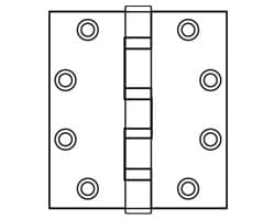 Full Mortise Commercial Hinge