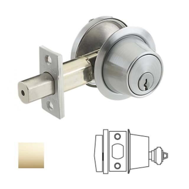 Grade 2 Single Cylinder Deadbolt