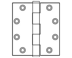 Full Mortise Commercial Hinge