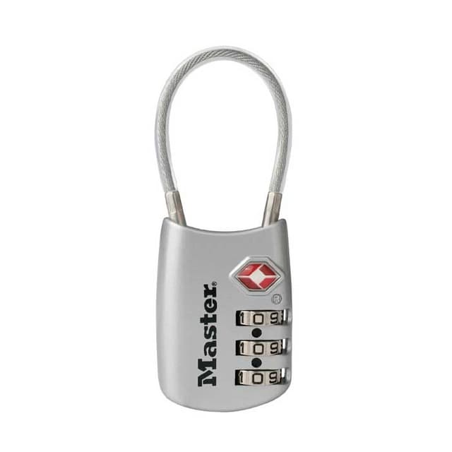 TSA-Accepted Luggage Lock With Cable