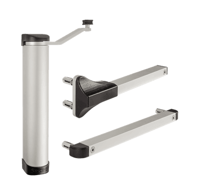 Compact 90° or 180° Gate Closer