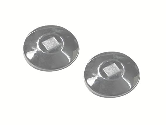 Shower Rod Ends, Concealed Mount, Pair