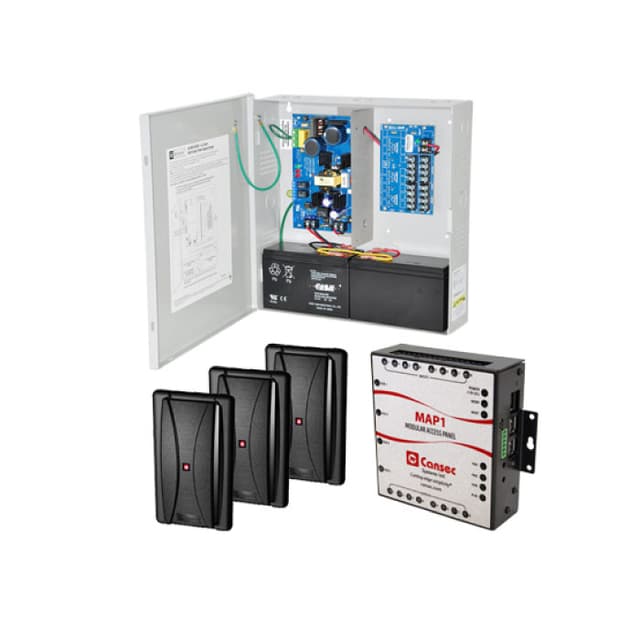 CA-KPR3 Three-Door Kit With Reader for First Access