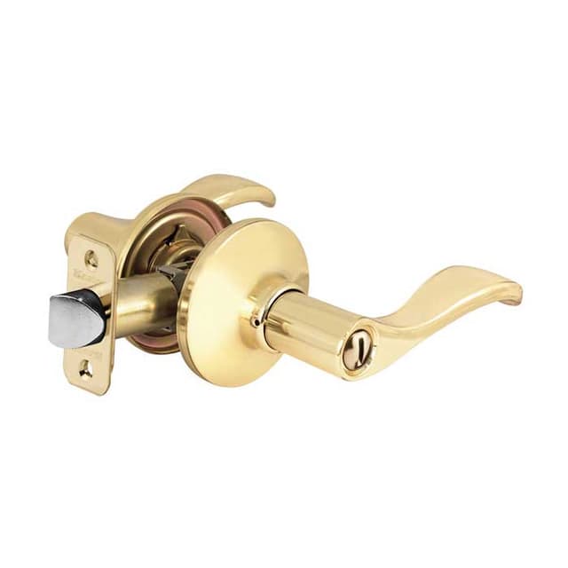 Wave Lever Privacy Lockset