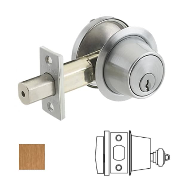 Grade 2 Single Cylinder Deadbolt