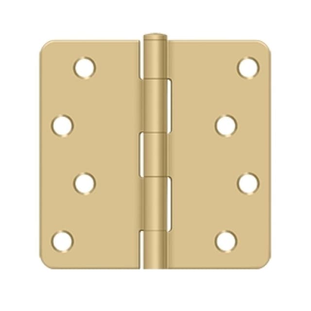 4" x 4" X 1/4" Radius Corner Hinge