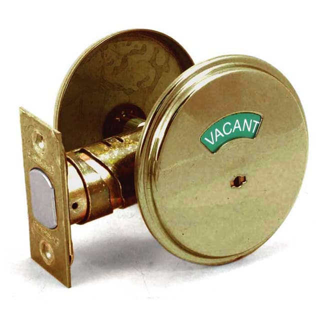 Deadbolt With Occupancy Indicator x Thumbturn