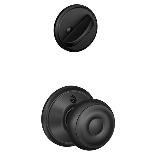 F59 Georgian Inside Trim Handleset/Entrance Knob Lock