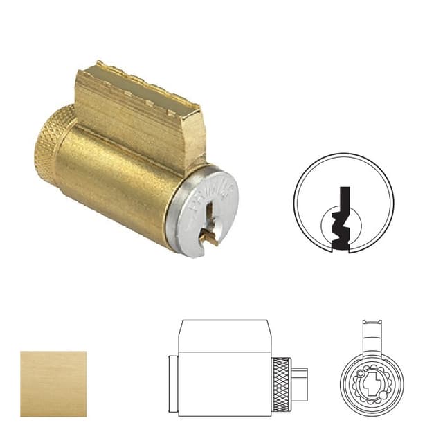 Key-In-Lever Cylinder F Keyway