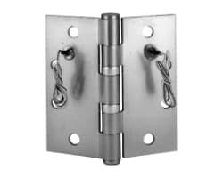 5 Knuckle Ball Bearing Electric Full Mortise Hinge - 4 Wire