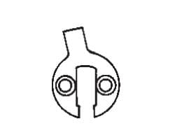 Mortise Cylinder Cam, A/R