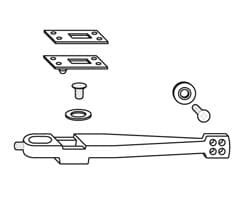 28 Series Floor Closer Arm Pack