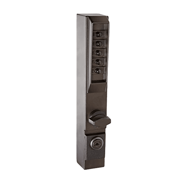 3000 Series Mechanical Pushbutton Narrow Stile Lock