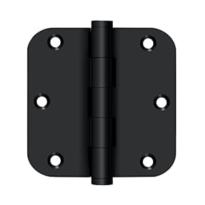 3-1/2" x 3-1/2" x 5/8" Radius Corner Hinge