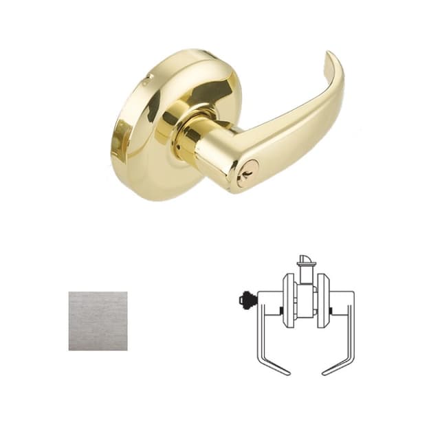 Grade 2 Classroom Lever Lockset