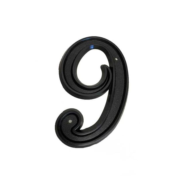 PHN-06 Plastic 6" House Number-9