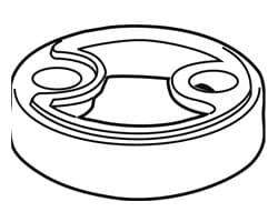 Dome Stop Riser Plate