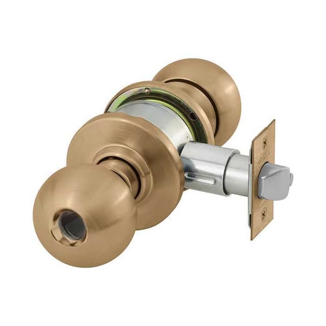 6 Line G04 Storeroom/Closet Knob Lockset Less Cylinder
