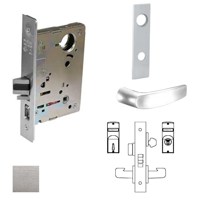 7805 Mortise Office or Entry Knob Lockset