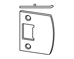 Full Lip Strike, Square Corner, No Box