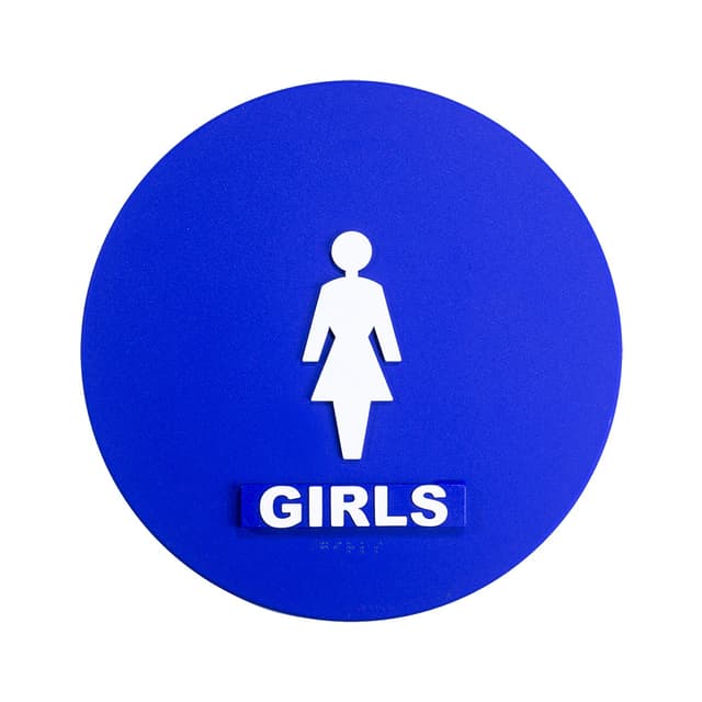 12 x 12 Girls Door Sign